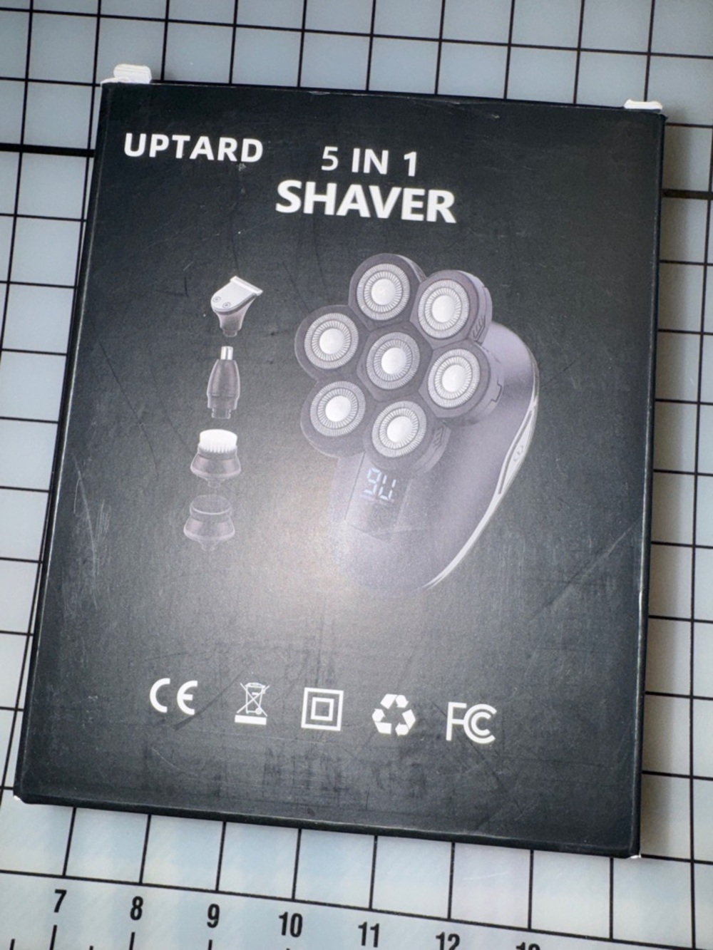 Excellent 5-in-1 Multi-Head USB  Shaver - Black… Uptard… less than 5 times used